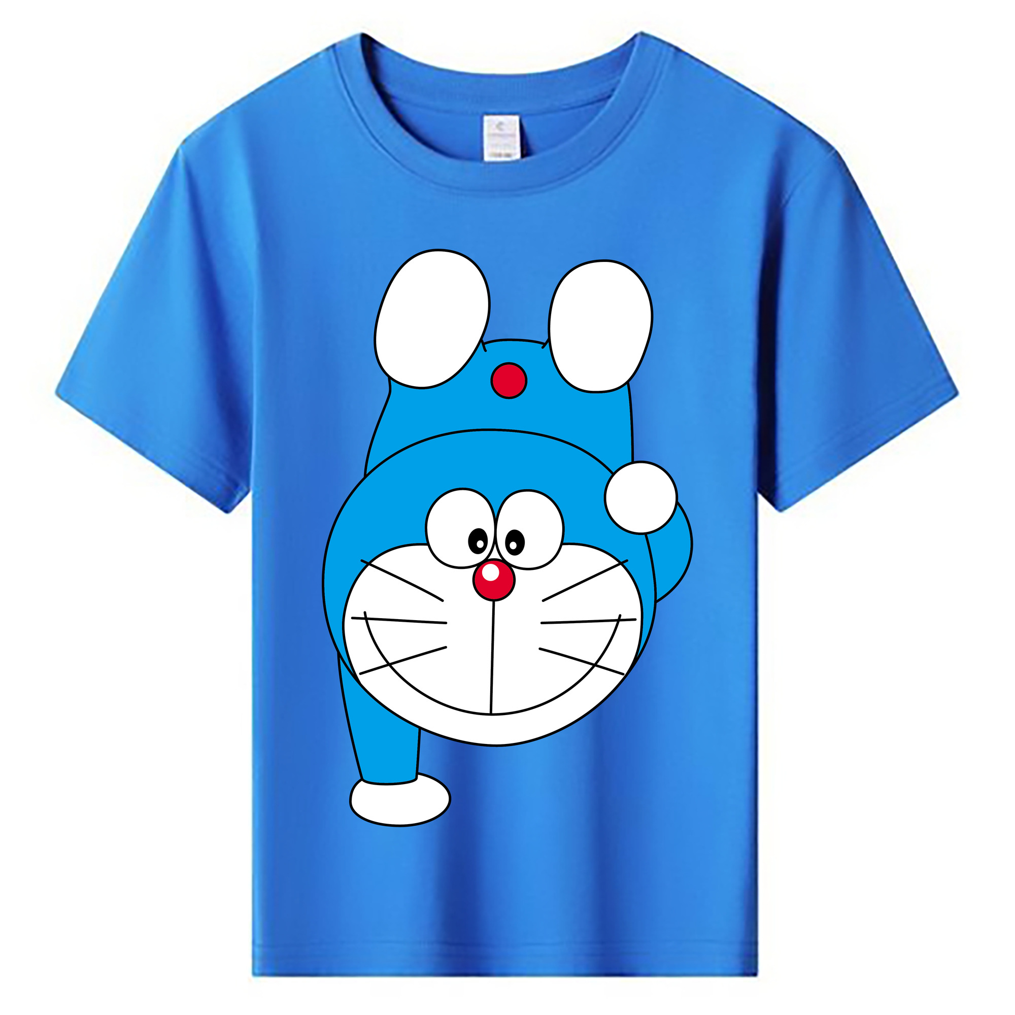 （画像用） ドラえもん Doraemon 綿100％キッズTシャツ（フロントプリント）